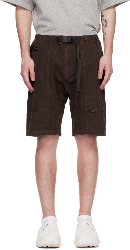 Photo: Gramicci Brown Gadget Shorts