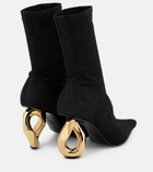 JW Anderson - Chain knit ankle boots