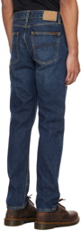 Nudie Jeans Blue Gritty Jackson Jeans
