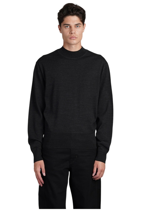Photo: Lemaire Mock-neck Knitted Jumper