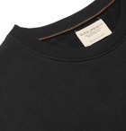Nudie Jeans - Evert Loopback Organic Cotton-Jersey Sweatshirt - Men - Black