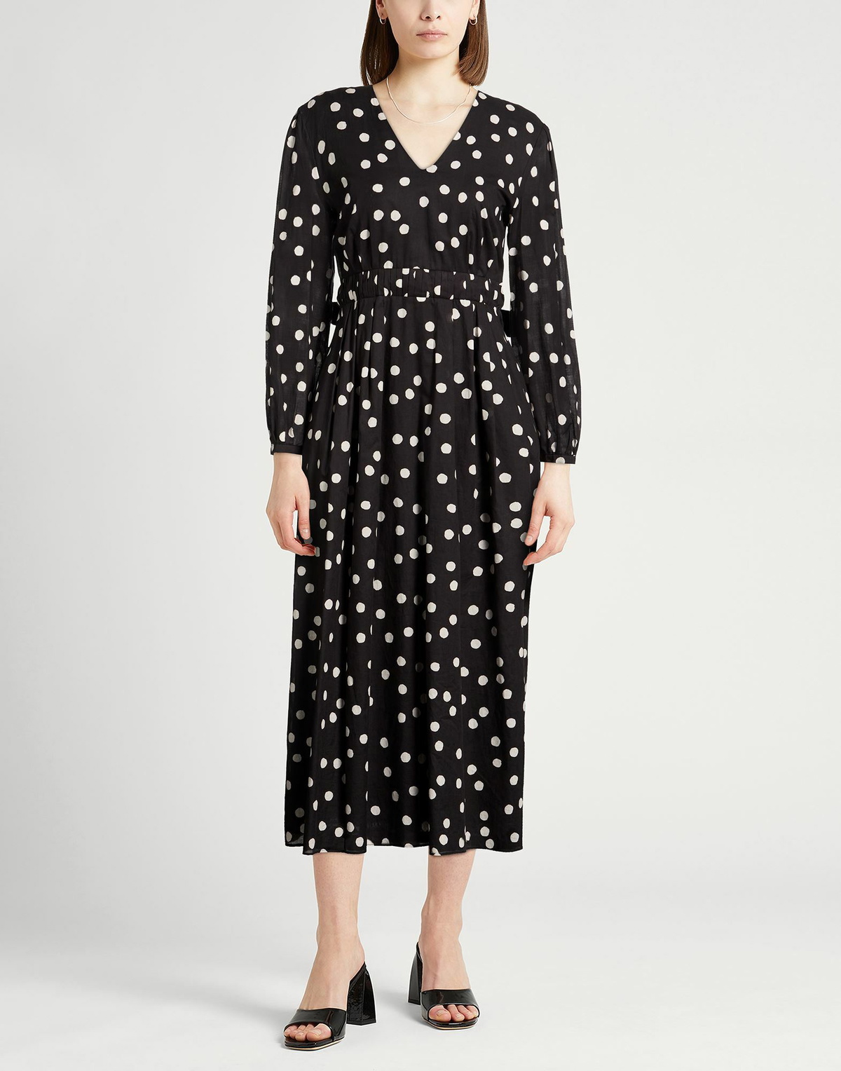 's Max Mara Womens Midi dress in Black