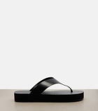 The Row Dune leather thong sandals