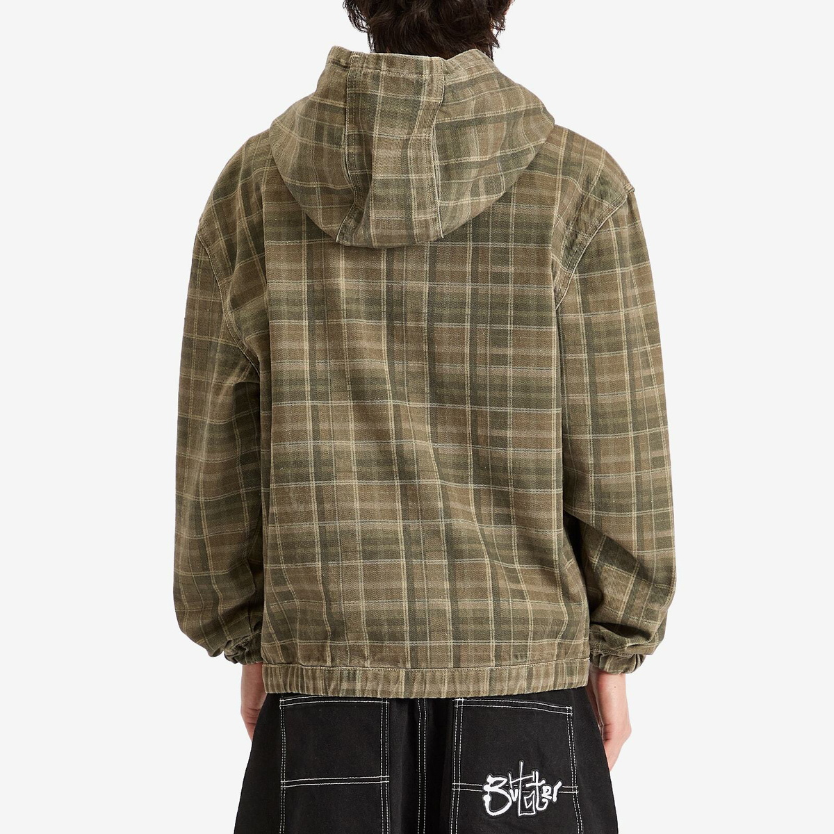 Butter Goods Men's Work Jacket in Washed Plaid