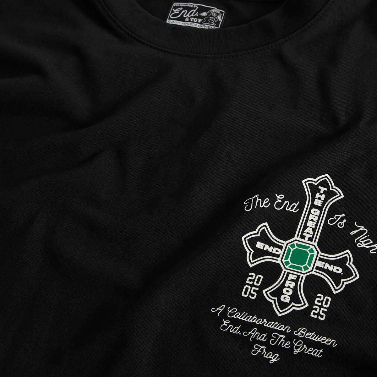 END. x The Great Frog T-Shirt in Black
