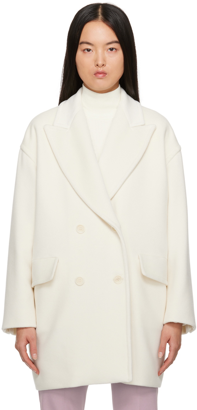 White max mara on sale coat