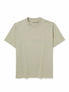 FEAR OF GOD ESSENTIALS - Logo-Appliquéd Cotton-Jersey T-Shirt - Gray