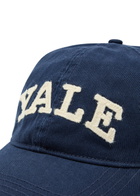 Gant Yale Embroidered Cotton-twill cap - Navy - One Size