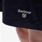 Barbour Men's Essential Logo 5" Swim Short in Navy