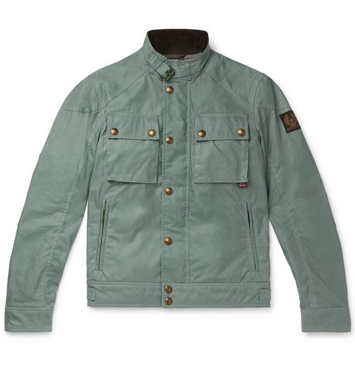 Photo: Belstaff - Racemaster Waxed-Cotton Jacket - Men - Gray green