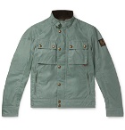 Belstaff - Racemaster Waxed-Cotton Jacket - Men - Gray green