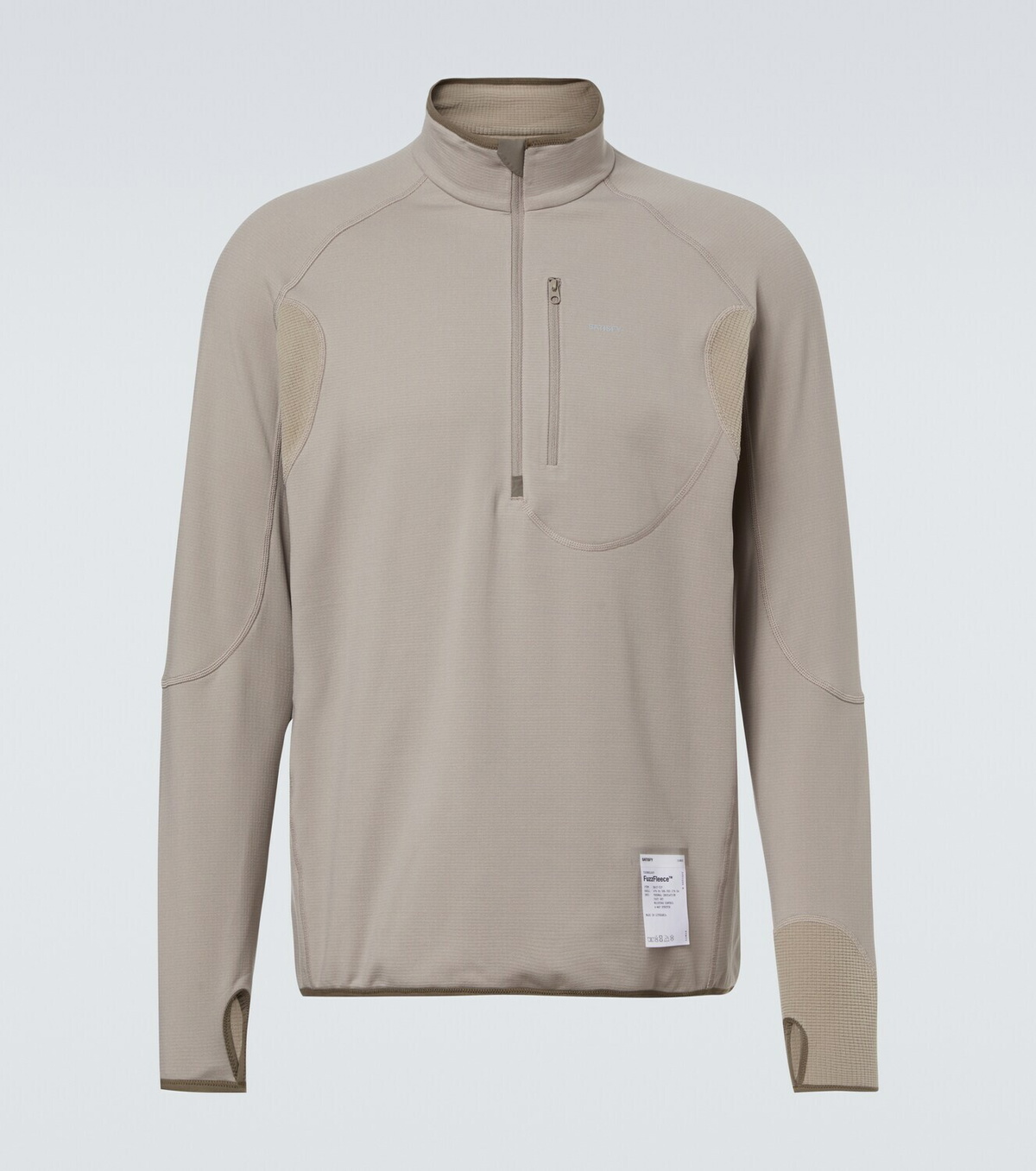 Satisfy GhostFleece half-zip top Satisfy