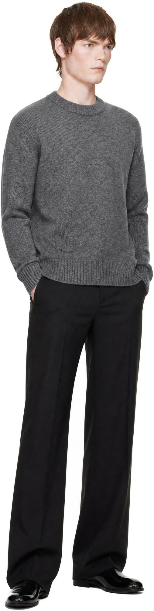 LISA YANG Gray Kristian Sweater