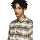 Billy Black and Yellow Flannel Check Shirt