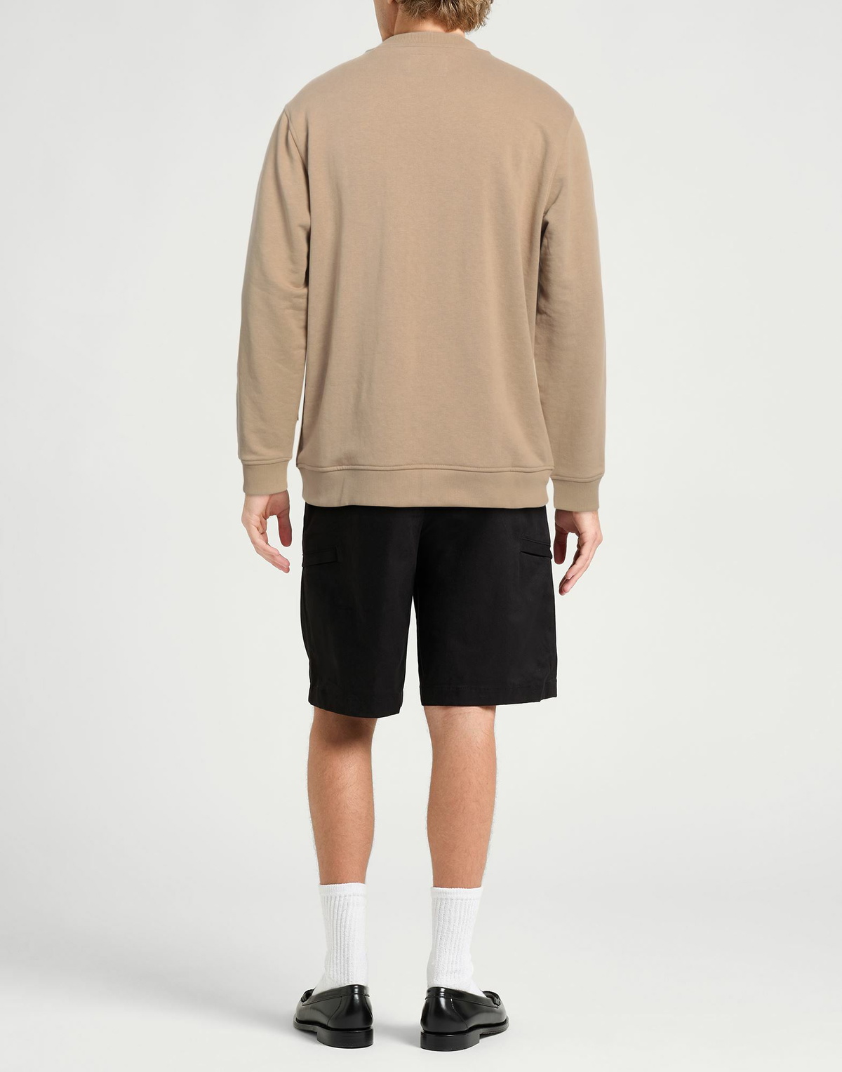 Guess Mens Sweatshirt in Beige