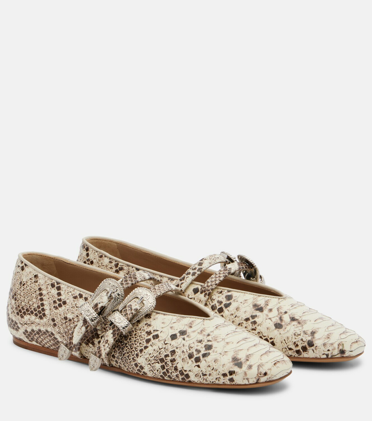 Le Monde Béryl Classic Claudia leather Mary Jane flats