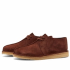 Clarks Originals Men's Desert Trek in Dark Rust Brown