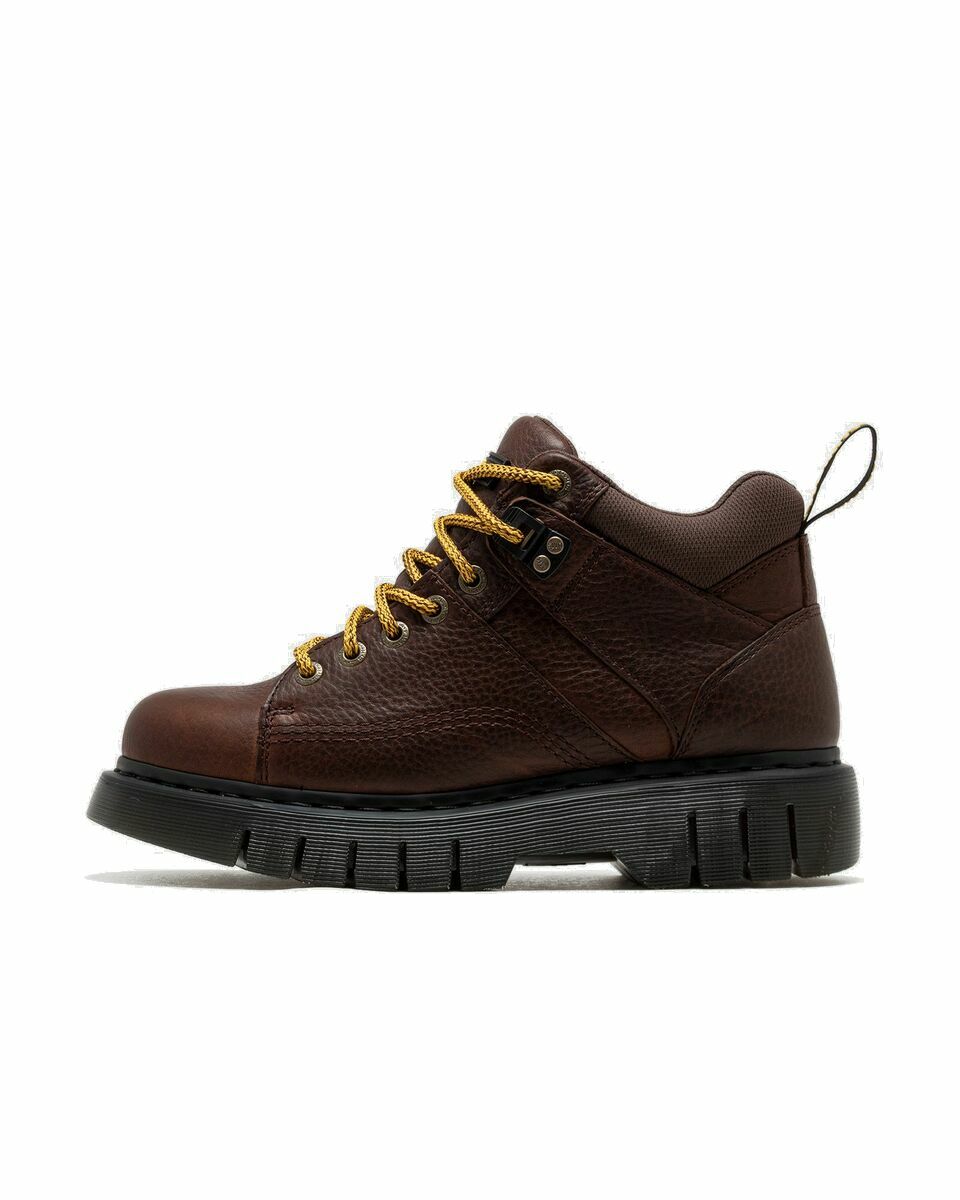 Photo: Dr.Martens Woodard Dark Brown Grizzly Brown - Mens - Boots