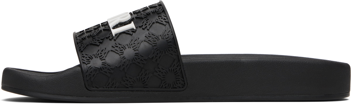 AMIRI Black MA Quad Pool Slides