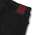 Raf Simons - Embellished Denim Jeans - Black