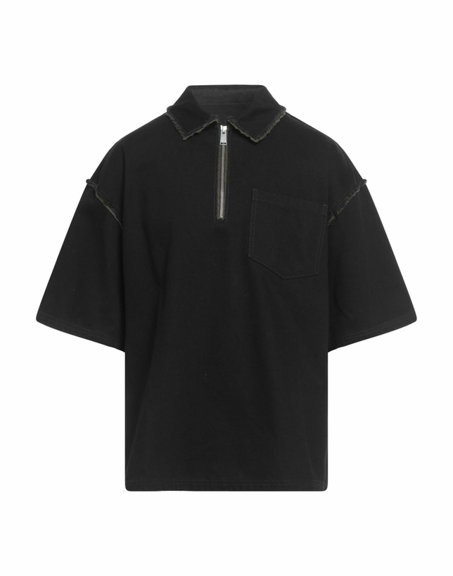 Photo: Heron Preston Mens Polo shirt in Black