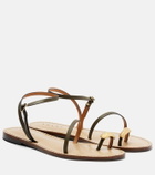 Amanu Marrakech leather sandals