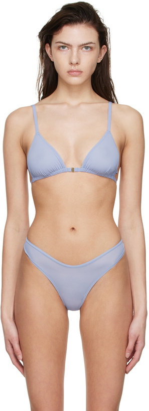 Photo: SKIMS Blue Jelly Sheer Bralette