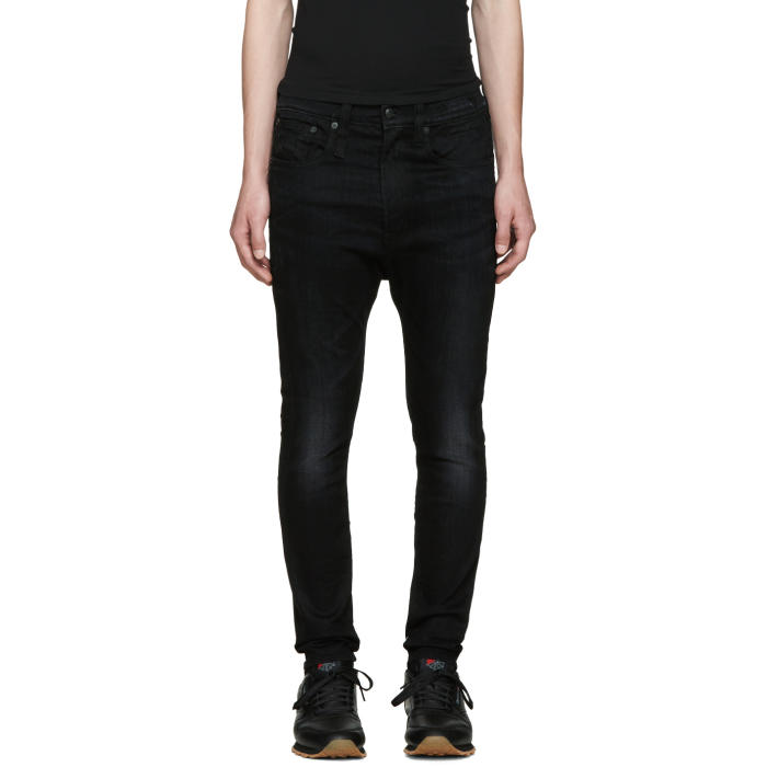 R13 Black Drop Jeans R13