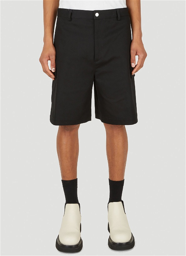 Photo: Heavy Twill Shorts in Black