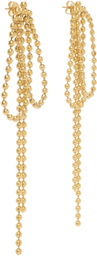 HUGO KREIT Gold Loose Bow Earrings