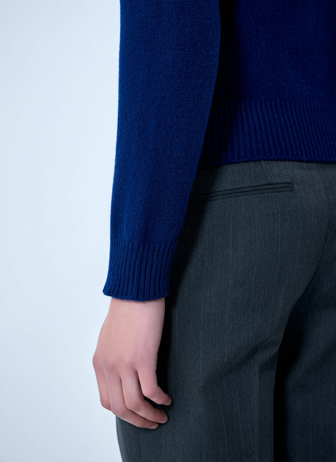 Jil Sander Zip-Up Wool Knit Cardigan