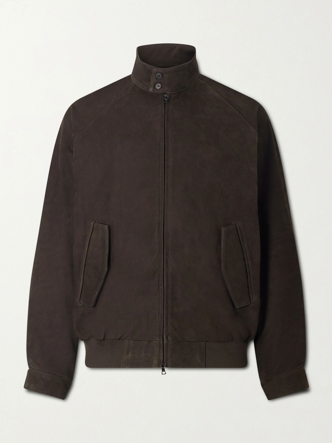 ssstein - Nubuck Bomber Jacket - Brown