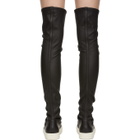 Rick Owens Black Stocking Sneaker Boots