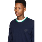 Kenzo Navy Tiger Crest Sweater