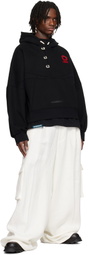NAMESAKE Black Winfar Fisherman Hoodie