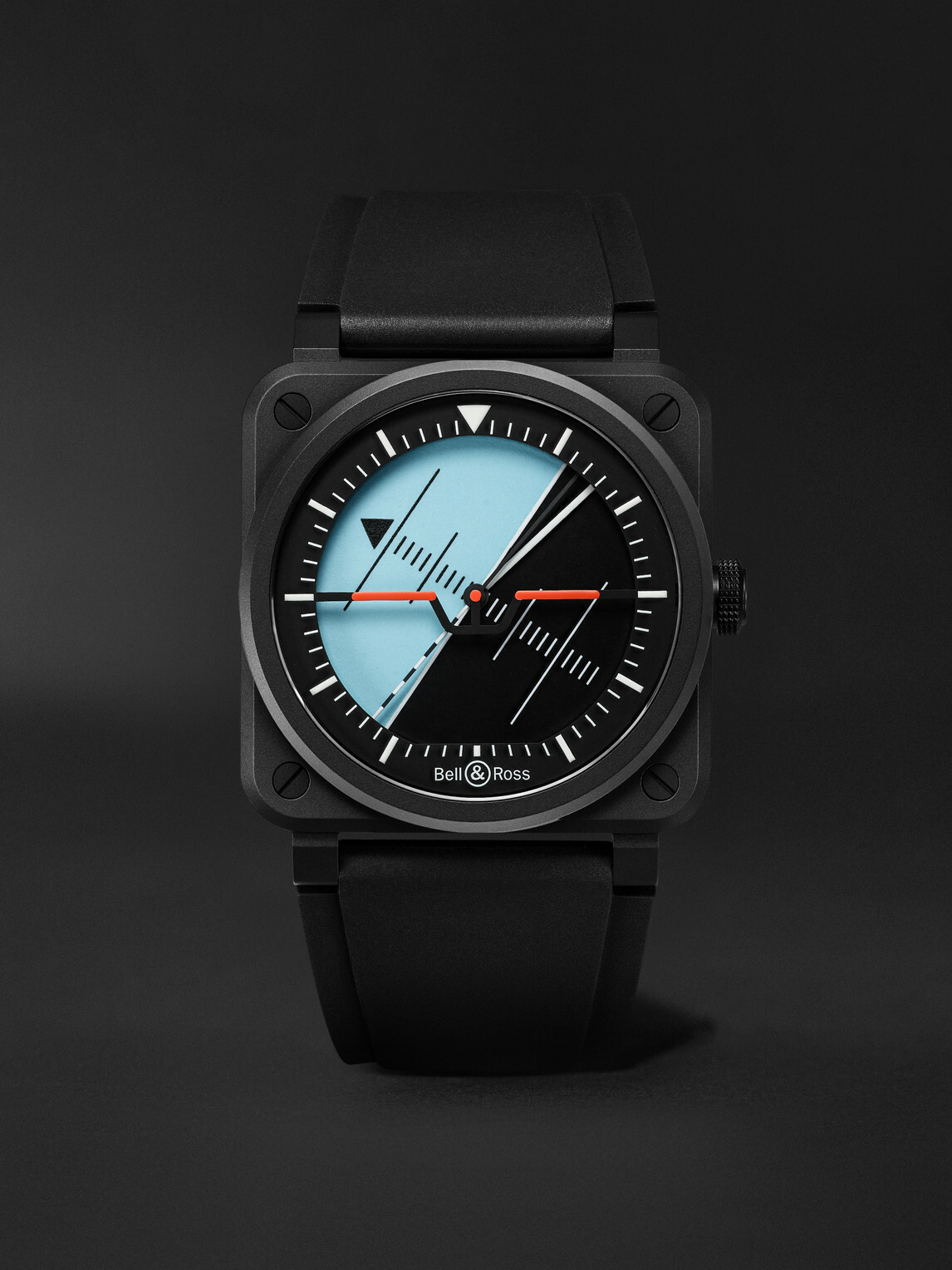 Bell & Ross - BR-03 Horizon Limited Edition Automatic Ceramic Watch, Ref. BR03A-HRZ-CE/SRB