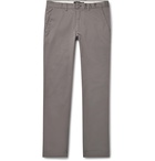 Club Monaco - Connor Slim-Fit Cotton-Twill Chinos - Anthracite