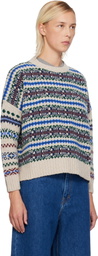 Weekend Max Mara Beige Rivetto Sweater