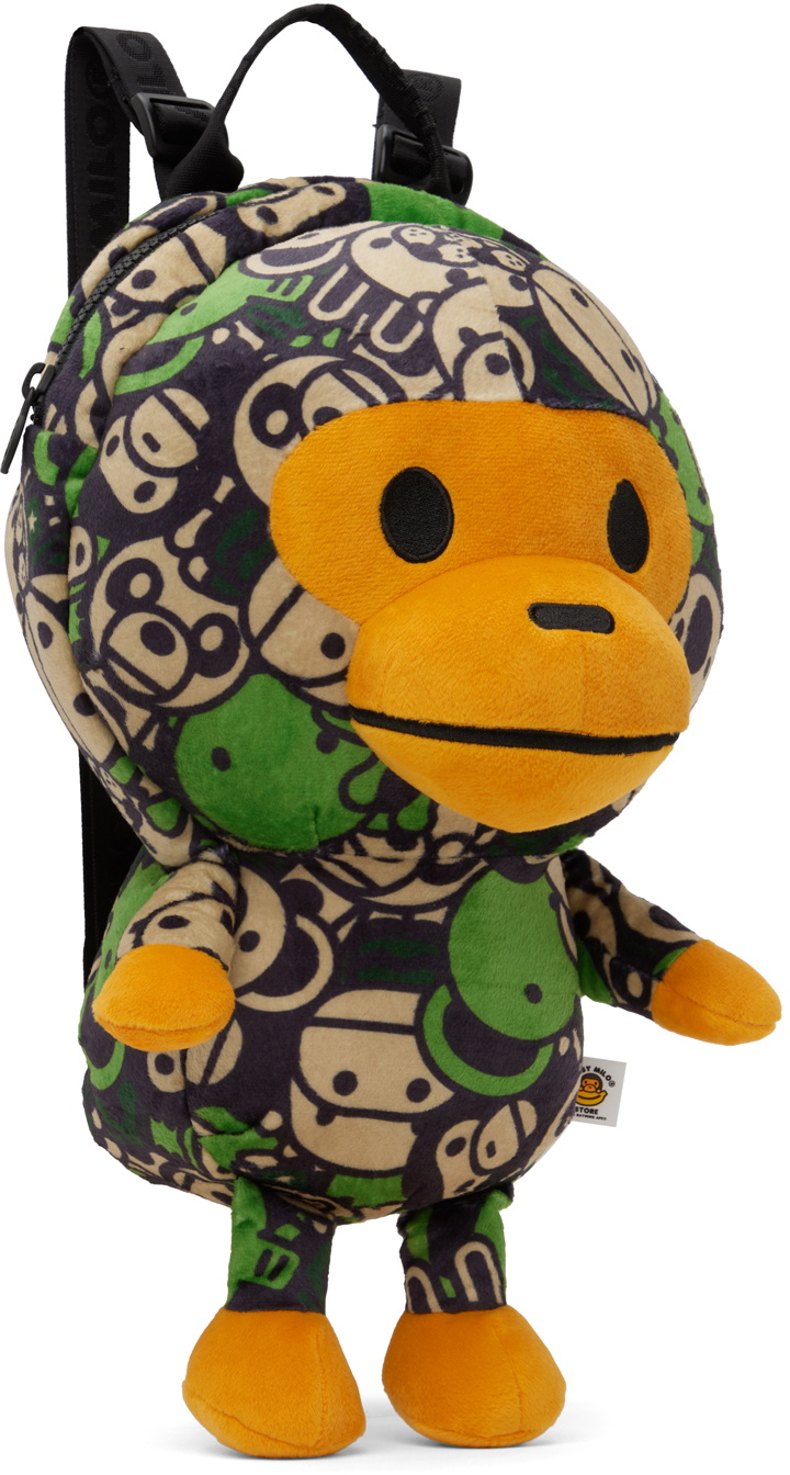 【A BATHING APE】BAPE Baby Milo Mini Backpack Green BAPE Green Baby Milo Backpack A Bathing Ape
