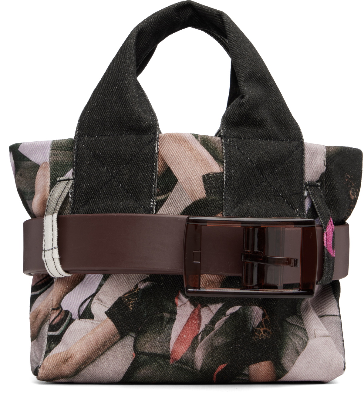 バッグ Ottolinger Denim Tote in Black Ottolinger Black Denim Tote Ottolinger