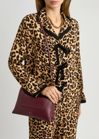 Wandler Penelope Slouch Leather Cross-body bag - Burgundy - One Size