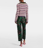 La DoubleJ Picket wool-blend polo sweater