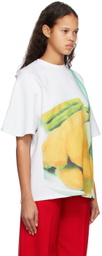 Bianca Saunders White Printed T-Shirt