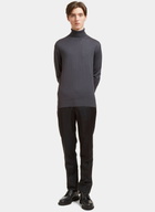 Aiezen Ribbed Roll Neck Sweater