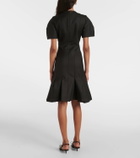 Nina Ricci Wool gabardine midi dress
