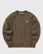 Patta Classic Washed Crewneck Sweater Brown - Mens - Sweatshirts