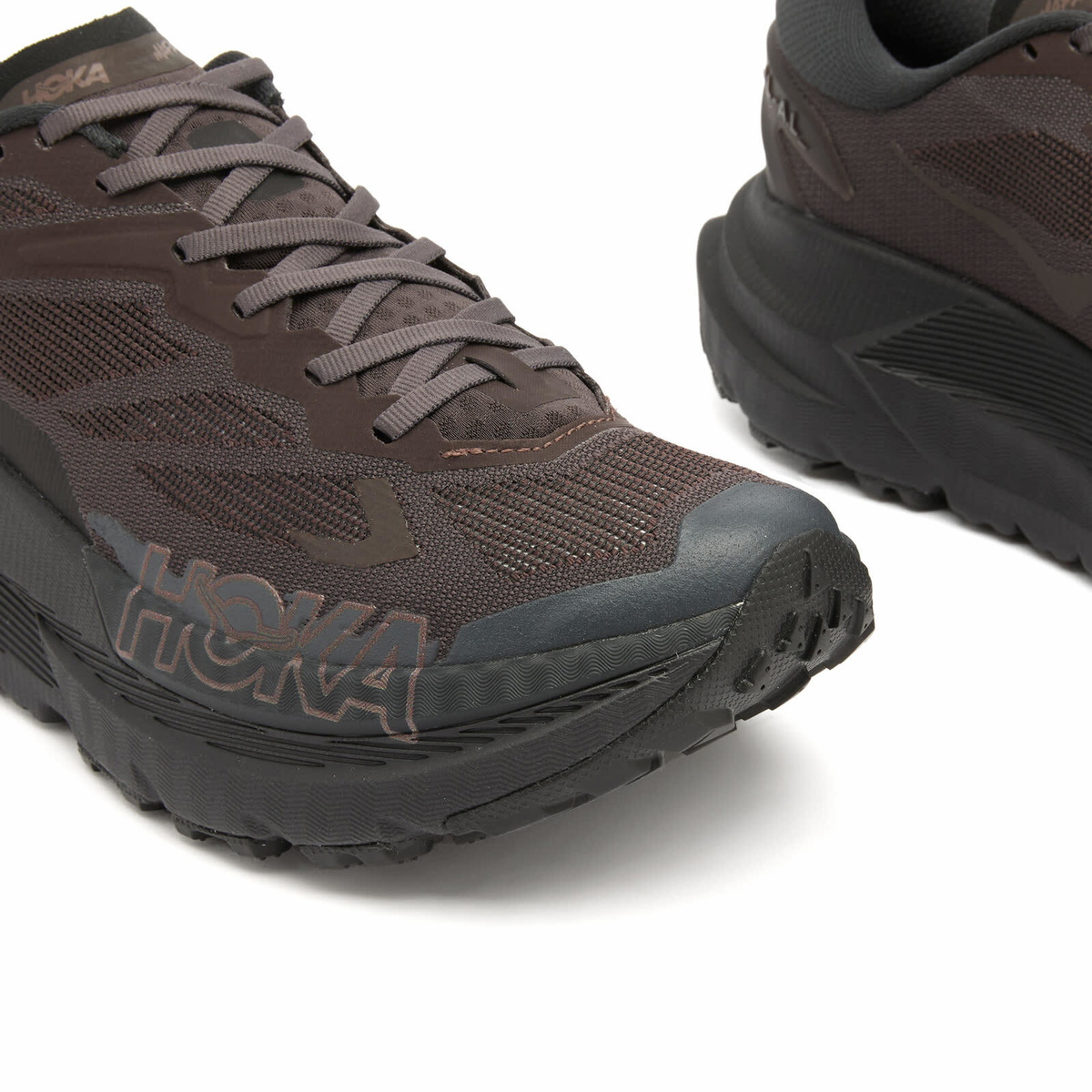 HOKA ONE ONE x _J.L-A.L_ Mafate X Sneaker in Jet Black/Espresso 