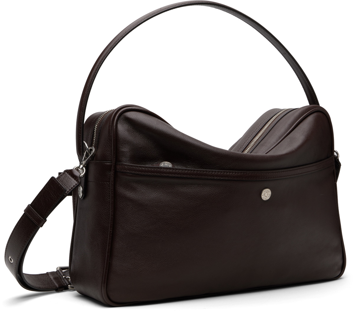 Acne Studios Brown Camero Camera Shoulder Bag