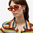 Poppy Lissiman Women's Courtney Sunglasses in Brown