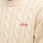Butter Goods Men's Cable Knit in Bone